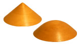 Round Conical Tops